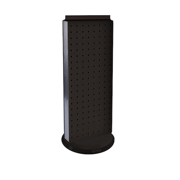 Revolving 8"W x 20.625"H Pegboard Counter Display